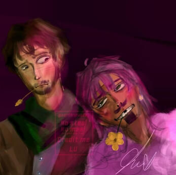 Dean & Spontaneous cowboy by Earth1nvader