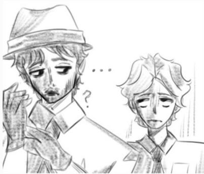 Detective &amp; Vinny by Earth1nvader